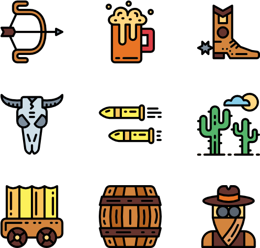 Download Western Svg Clip Art Png Download Full Size Clipart 2642496 Pinclipart PSD Mockup Templates