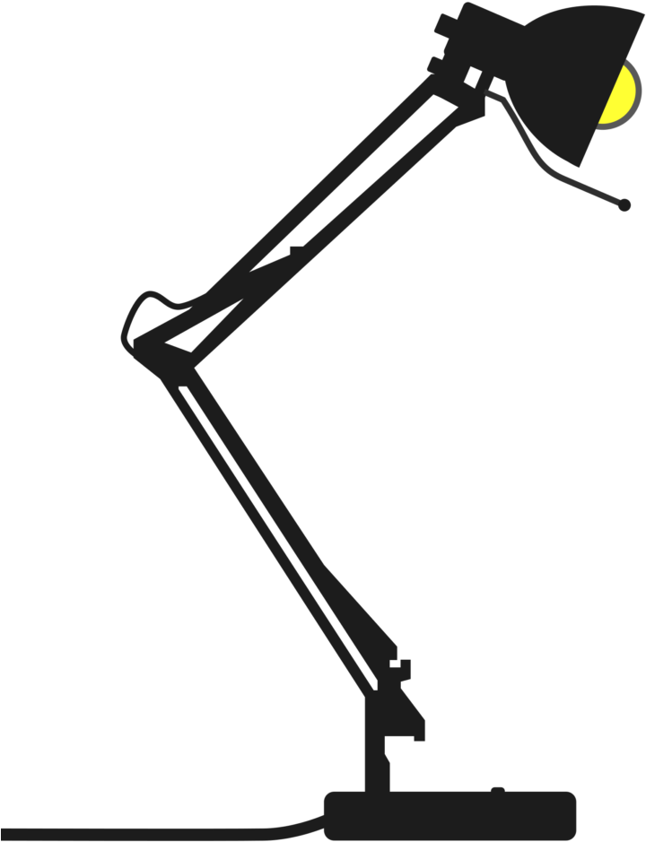 Table Lamp Desk Lighting Clip Art 2000*2400 Transprent - Png Download (853x1024), Png Download