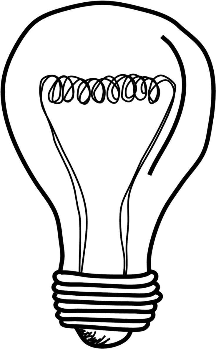 Light Bulb Free Photo Png Clipart (800x1230), Png Download