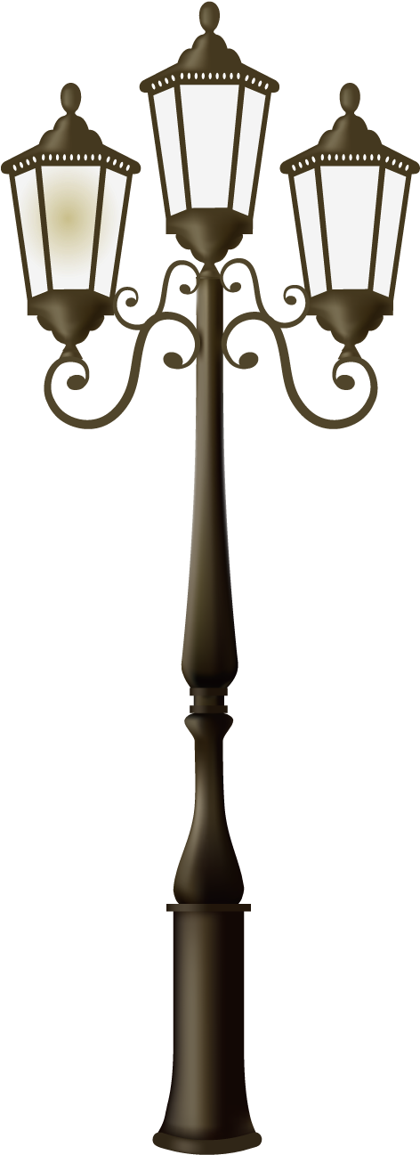 Light Street Lighting Lights City Free Frame Clipart (1500x1501), Png Download