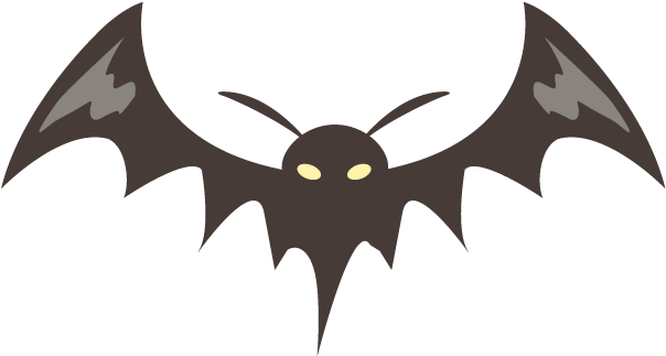 Bats - Halloween - Season Illustration - Free Clipart (640x480), Png Download