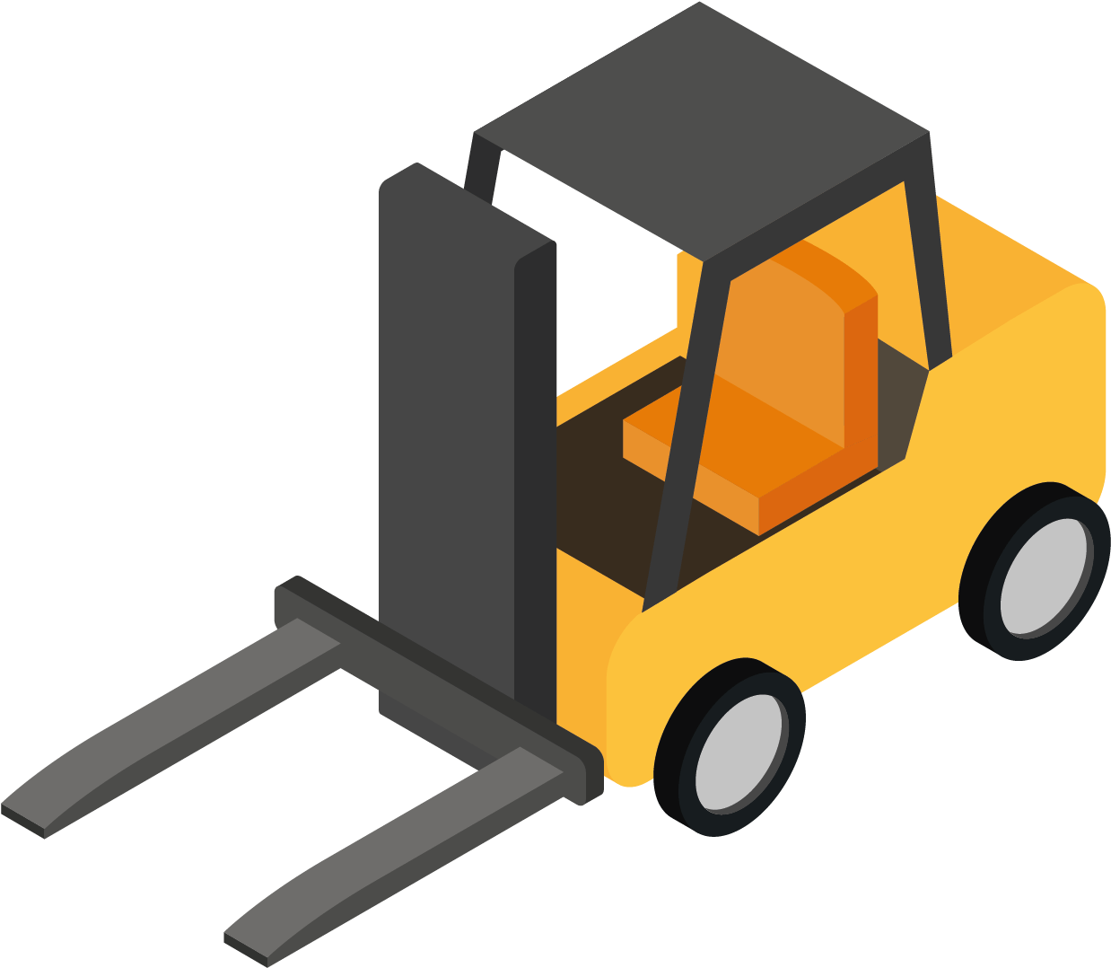 Regular Forklift Clipart (1565x1565), Png Download