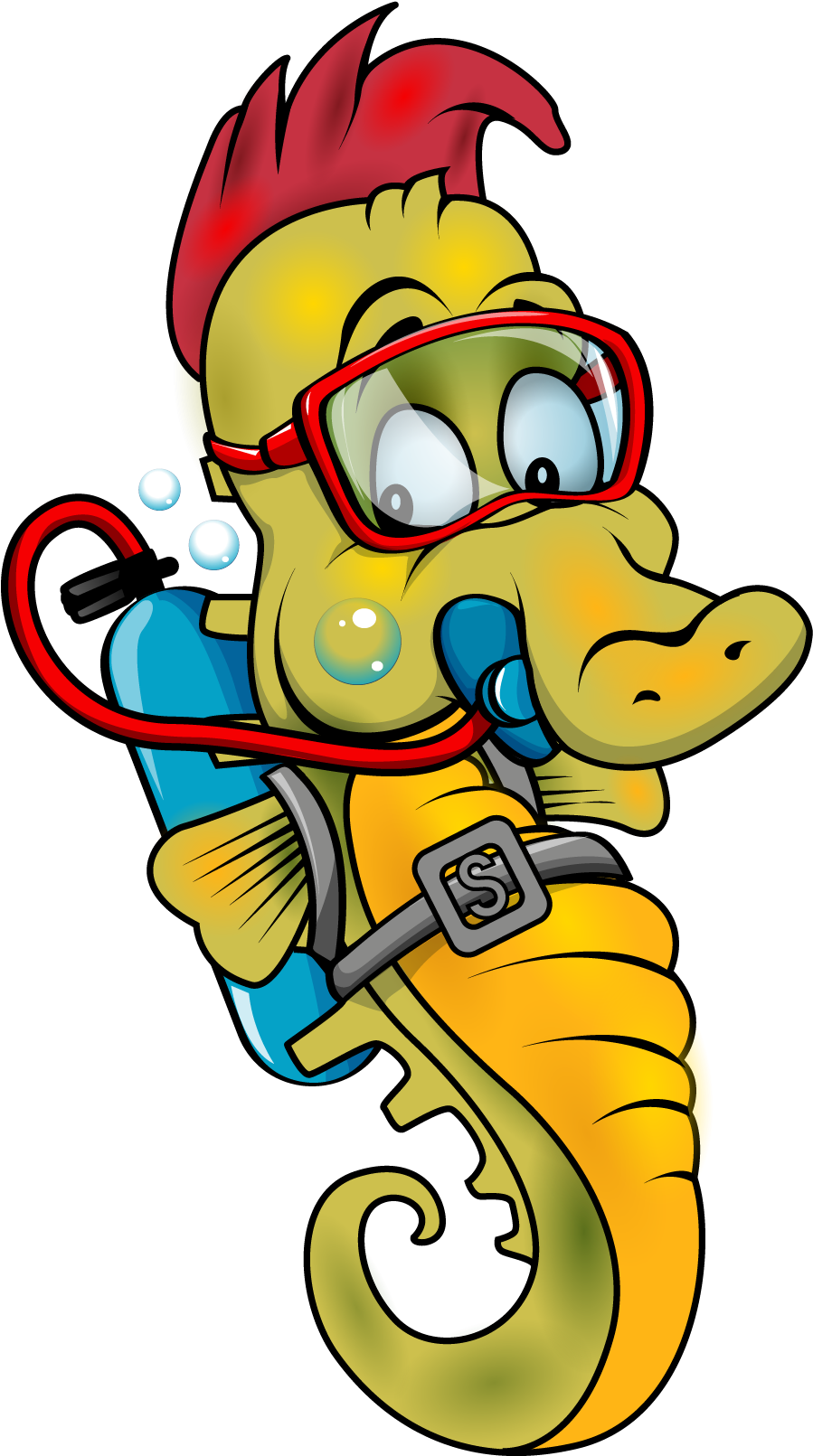 Scuba Diving Local Kids 🐟 Clipart (903x1627), Png Download