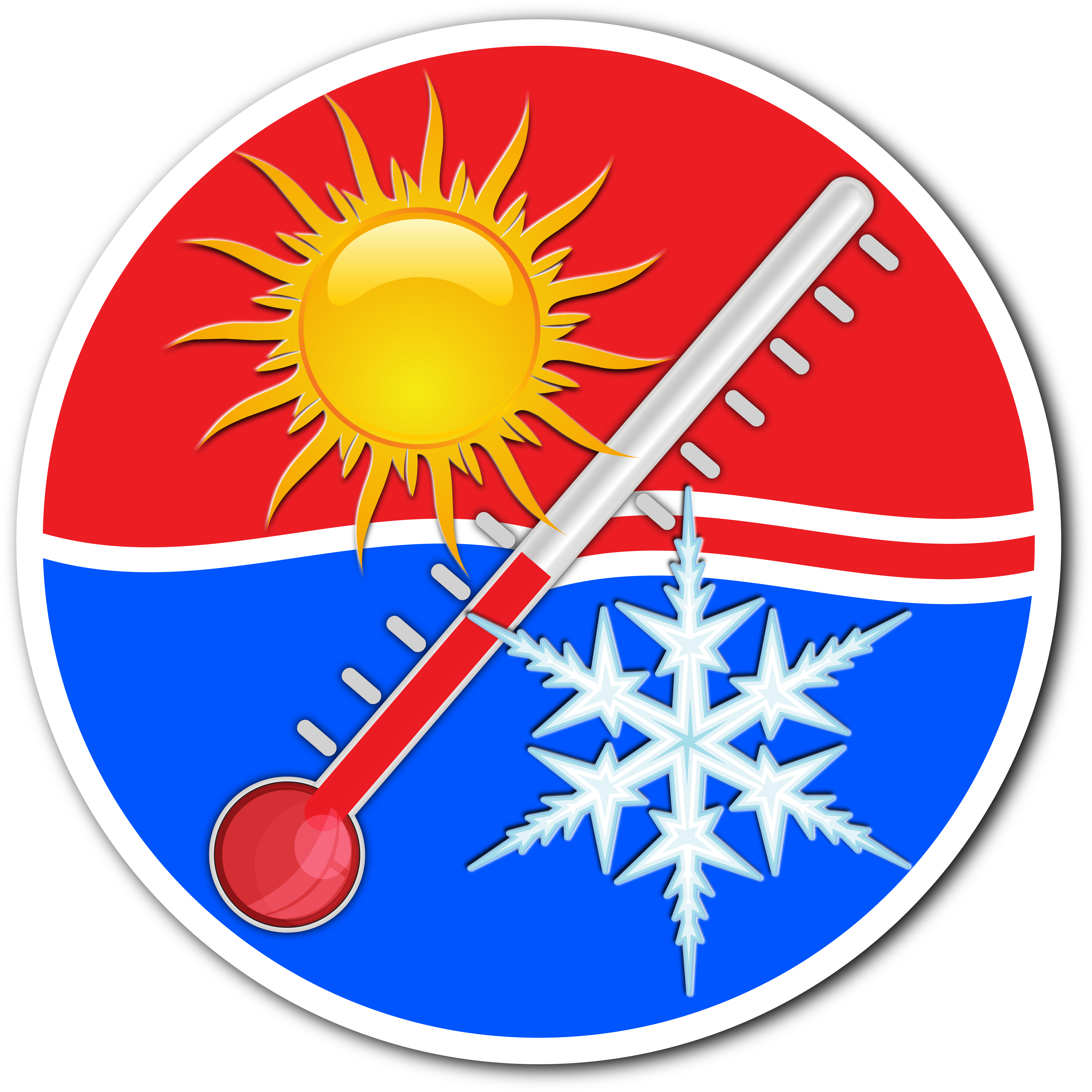 Air Conditioner Clipart Refrigerator - Png Download (6000x6001), Png Download