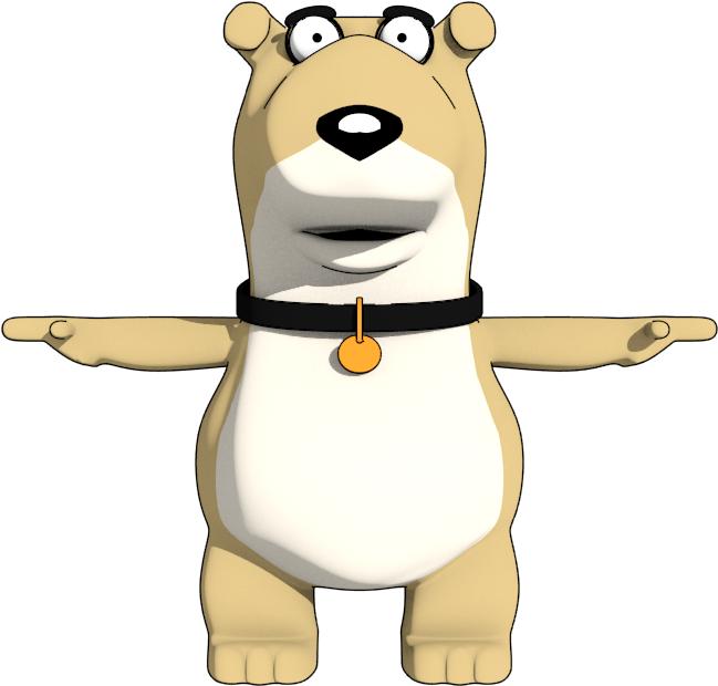 Peter Griffin T Pose Clipart (649x620), Png Download