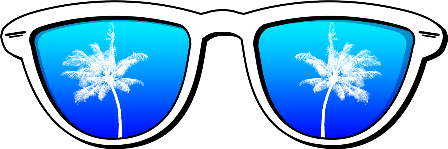 Clipart Library Sunglasses Cartoon Transprent Png Free Transparent Png (1609x545), Png Download