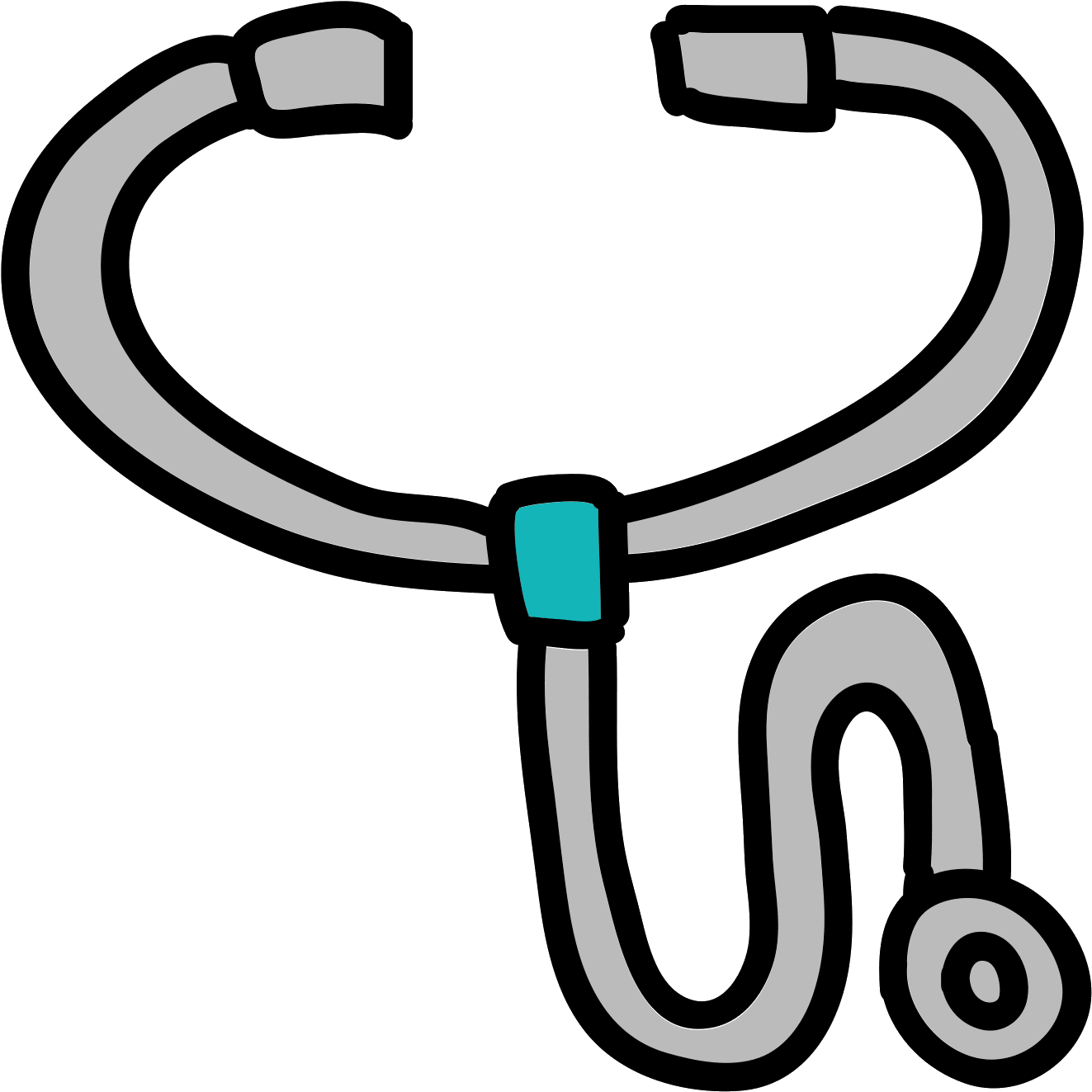 Stethoscope Icon Clipart (1600x1600), Png Download