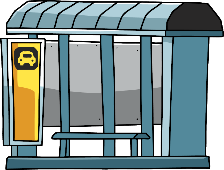 Taxi Stand Clipart (774x586), Png Download