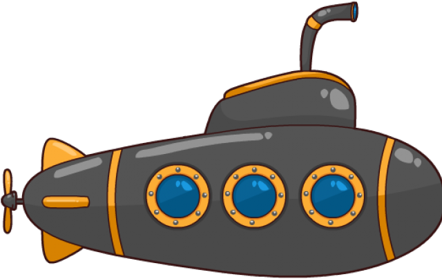 Submarine Clipart - Png Download (640x480), Png Download