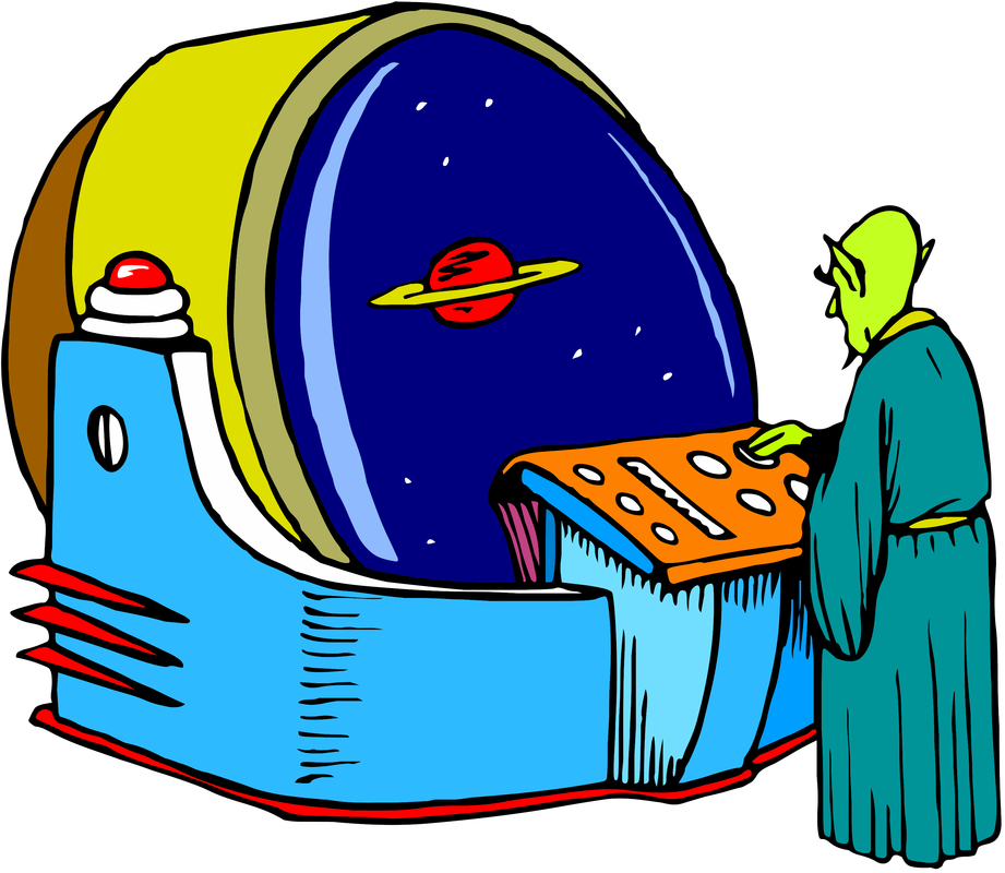 I Found These Classic Free 1998 Clipart Images Of Aliens - Png Download (921x800), Png Download