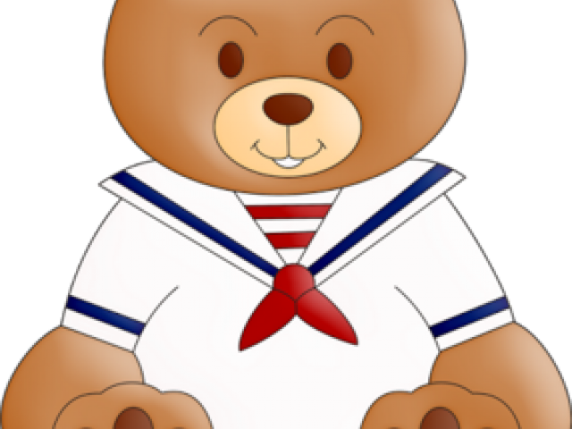 Teddy Clipart Sailor - Png Download (640x480), Png Download