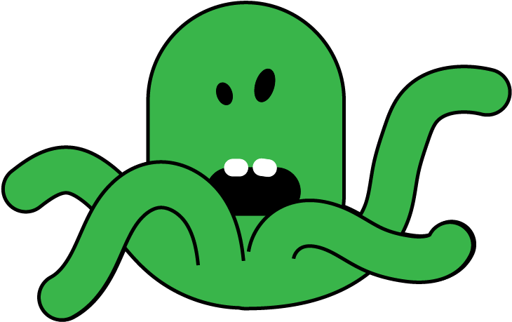 Squid I Found In The Desert Clipart (1920x1080), Png Download