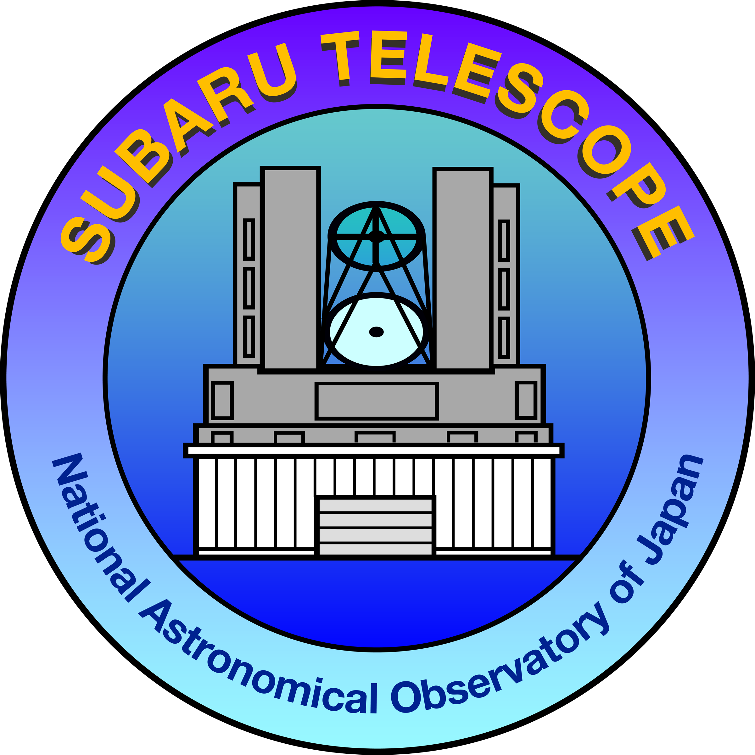 Subaru Telescope Official Logo Clipart (2400x2400), Png Download