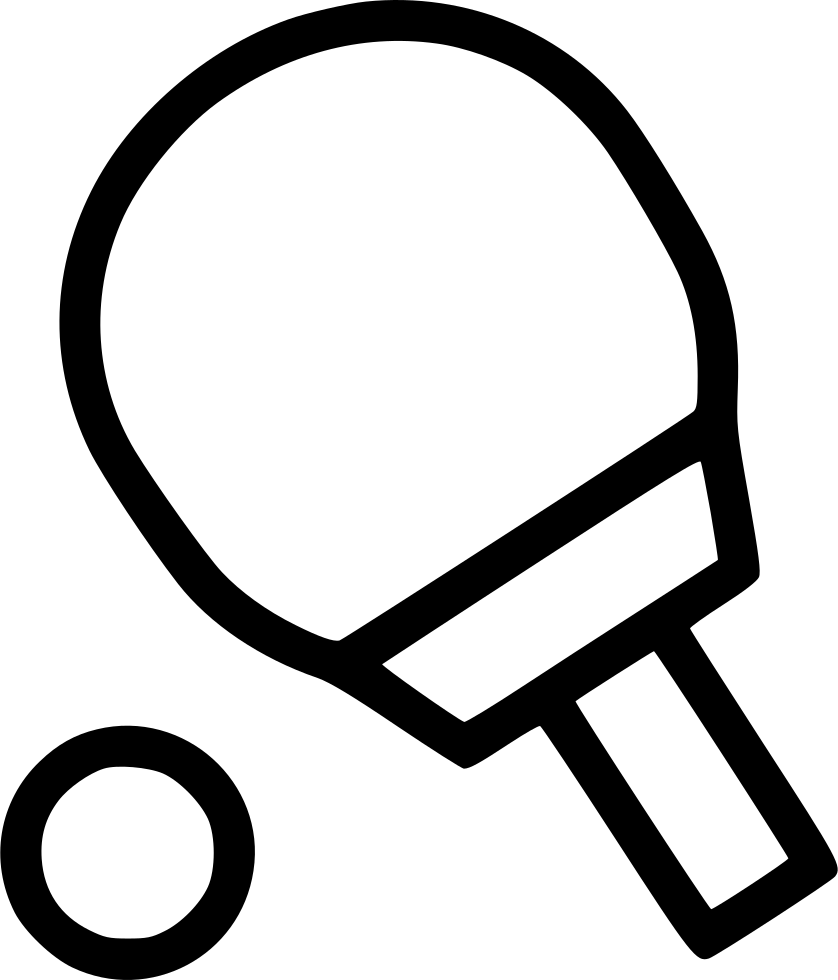 Table Tennis Comments Clipart (838x980), Png Download