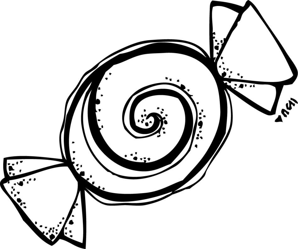 Mint Candy Coloring Pages 3 By Anthony Clipart (948x792), Png Download