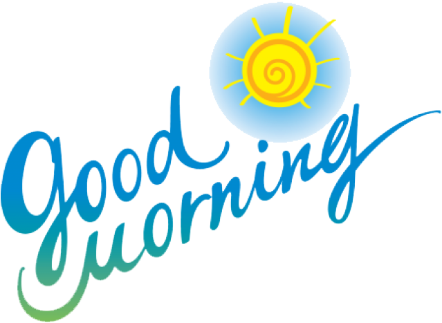 Good Morning Clipart Transparent - Png Download (640x480), Png Download