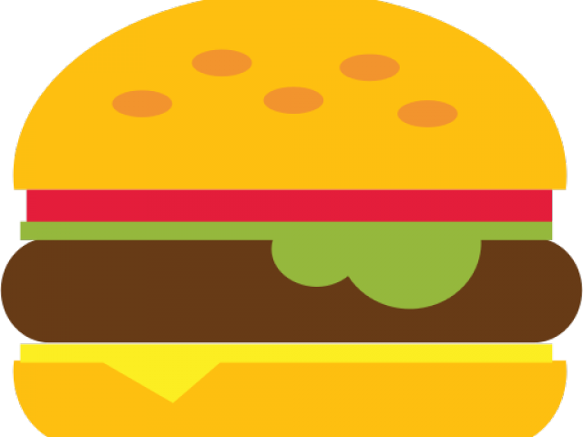Hamburgers Clipart Snack - Png Download (640x480), Png Download