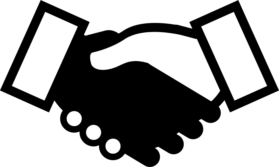 Handshake Clipart File - Png Download (980x588), Png Download