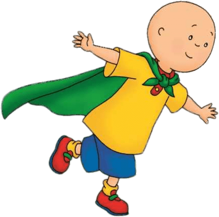 Free Png Download Caillou Superman Clipart Png Photo Transparent Png (850x839), Png Download