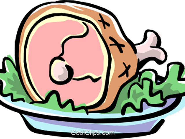 Ham Clipart Cooked Ham - Png Download (640x480), Png Download