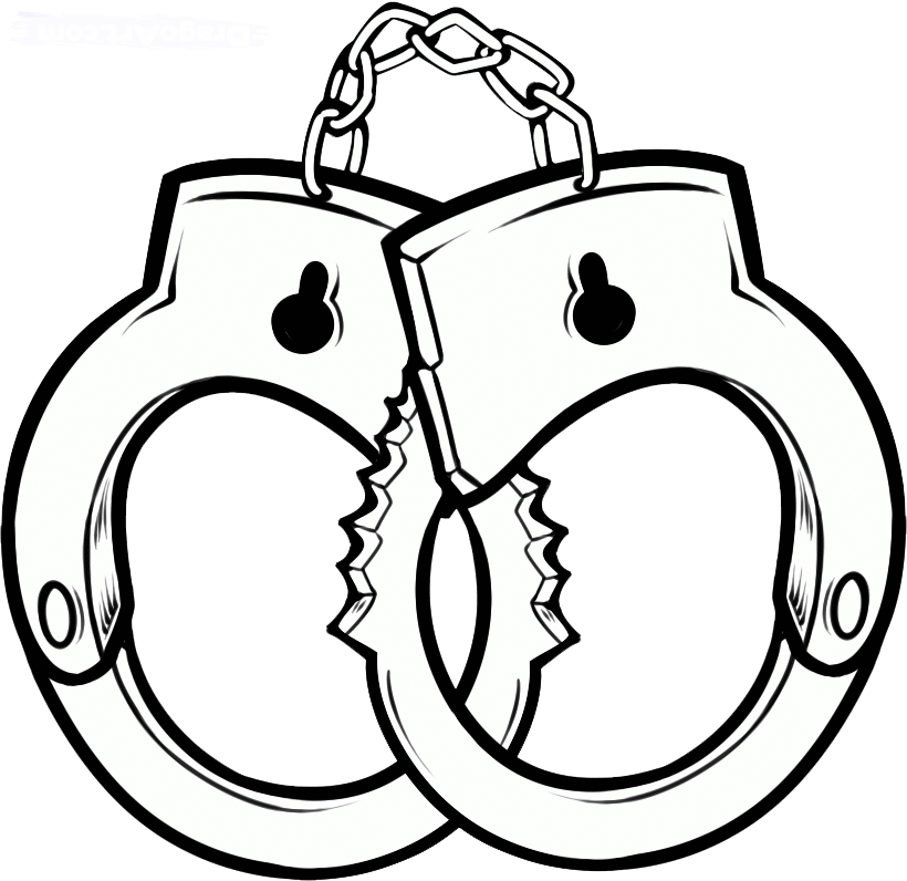 Handcuffs Clipart - Png Download (820x796), Png Download