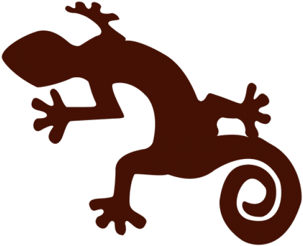 Brown Clipart Gecko - Png Download (640x480), Png Download
