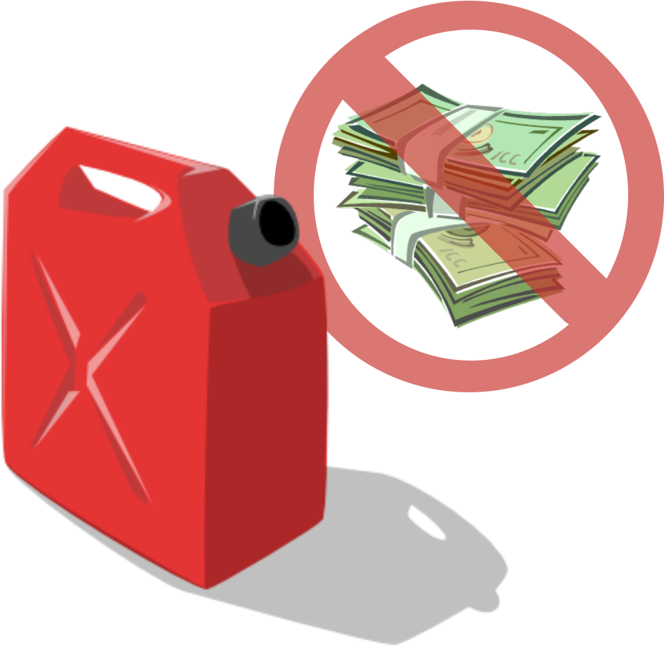 Sound Of The Gas Station 'ding' Clipart (1000x1000), Png Download