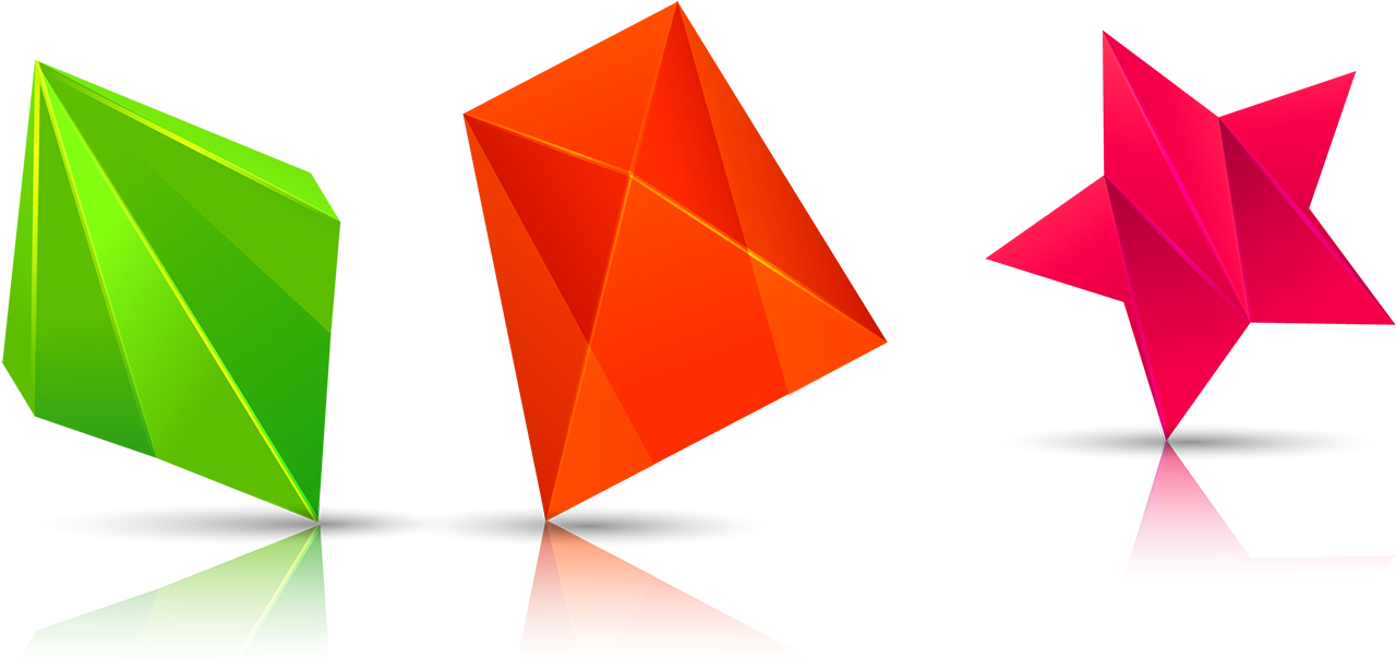 Geometry Plot Shape Colorful Clipart (1300x952), Png Download