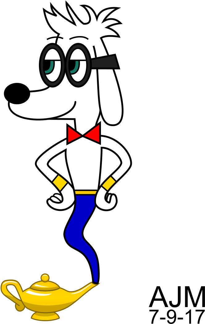 Genie Mr - Peabody Clipart (831x1096), Png Download