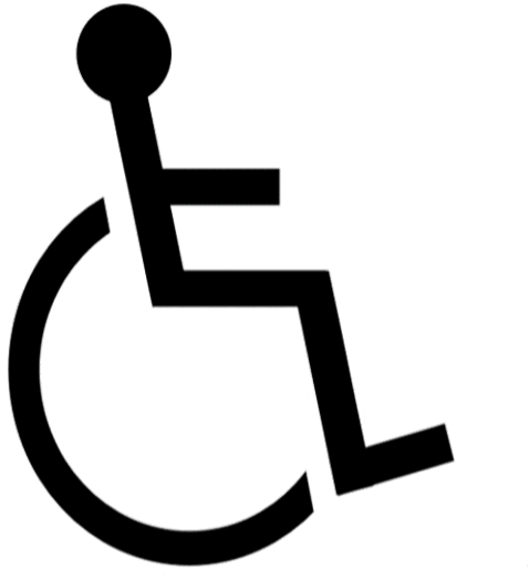 Mobility Impaired Clipart (1172x938), Png Download