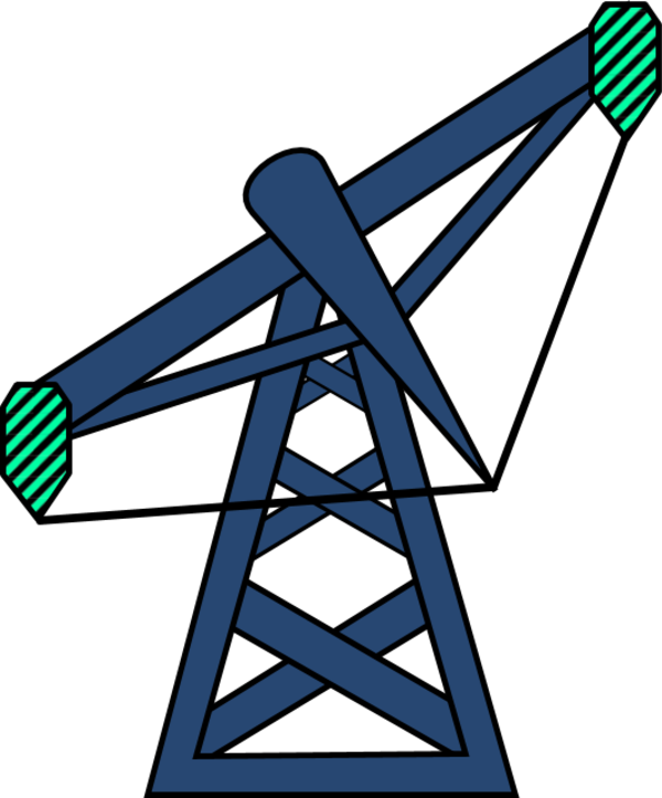 Gas Pump Oilfield Natural Vector Clip Art - Png Download (600x723), Png Download