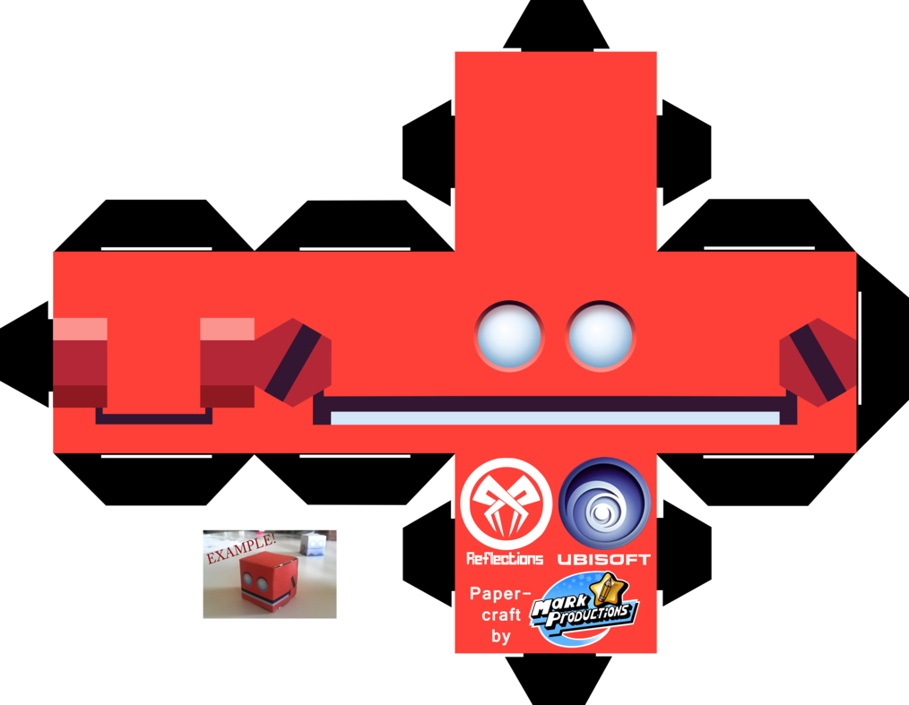 Grow Home/up Papercraft By Markproductions Clipart (1014x787), Png Download