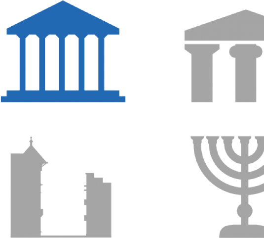 Synagogue Clipart Simple - Png Download (640x480), Png Download