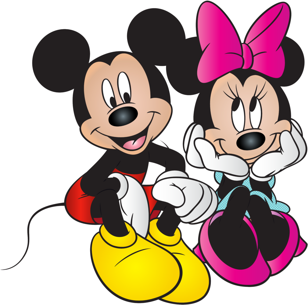 Download Mickey And Minnie Mouse Free Clipart Png Photo Transparent Png (850x839), Png Download