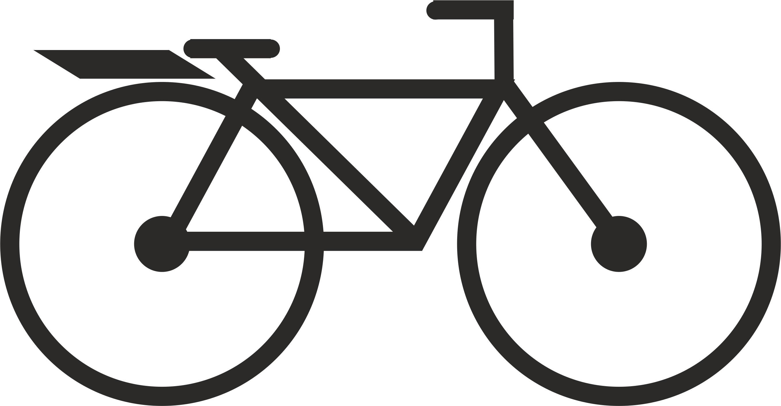 E-fahrrad Clipart (2718x1412), Png Download