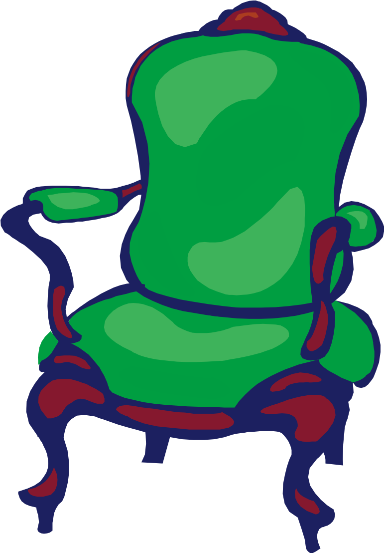Sofa Clipart Green Couch - Png Download (1181x1181), Png Download