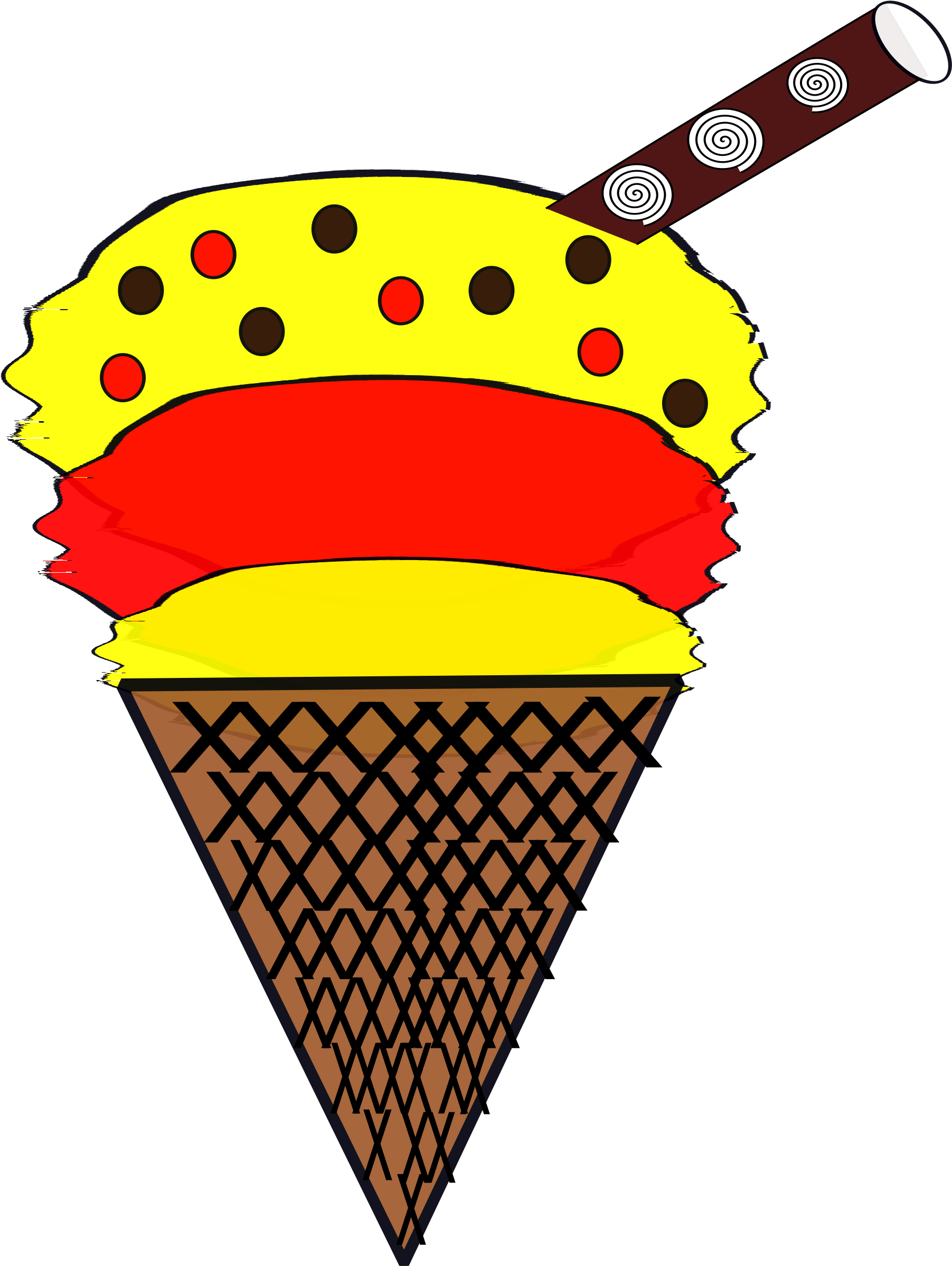 Sundae Clipart Cold Object - Png Download (917x800), Png Download