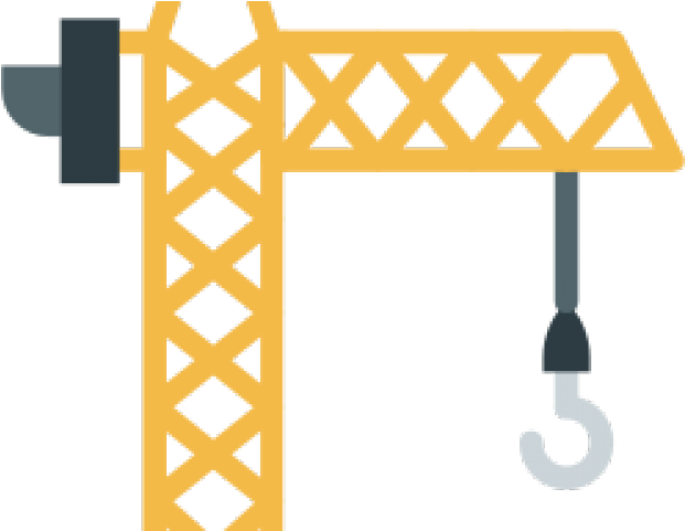 Crane Clipart Construction Icon - Png Download (640x480), Png Download