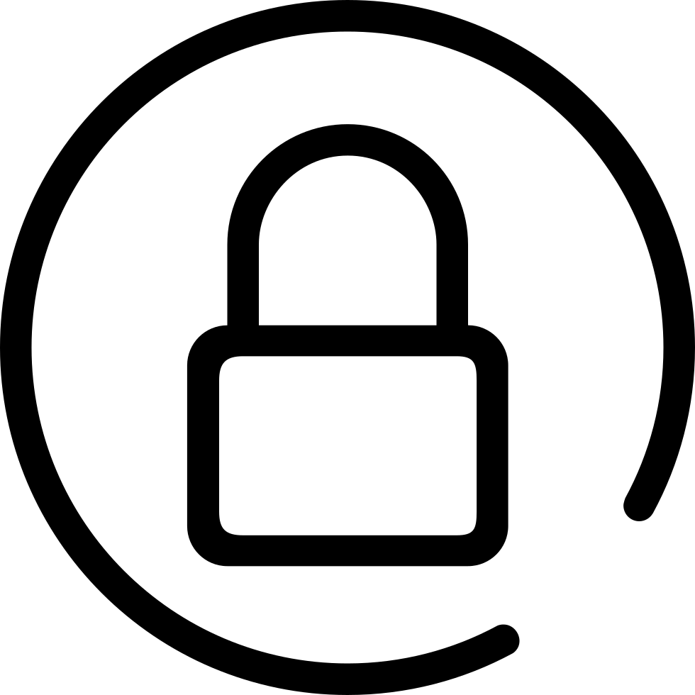 Lock Comments Clipart (980x980), Png Download