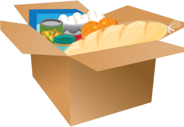 Box Clipart Canned Food - Png Download (640x480), Png Download