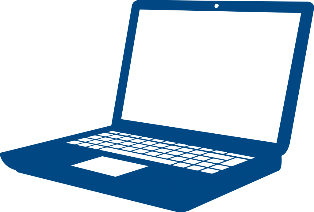 Laptop Blank Clipart (1024x693), Png Download