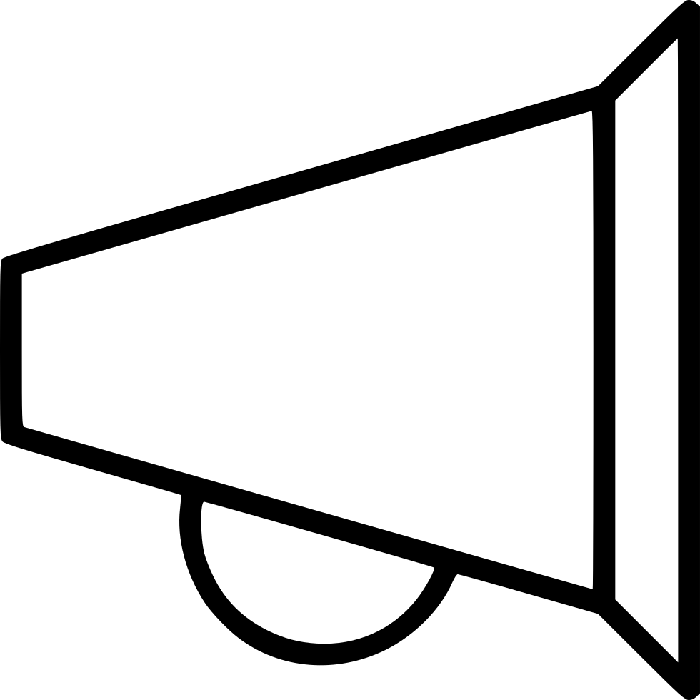 Campaign Sales Marketing Promotion Annoucement Speaker Clipart (980x980), Png Download