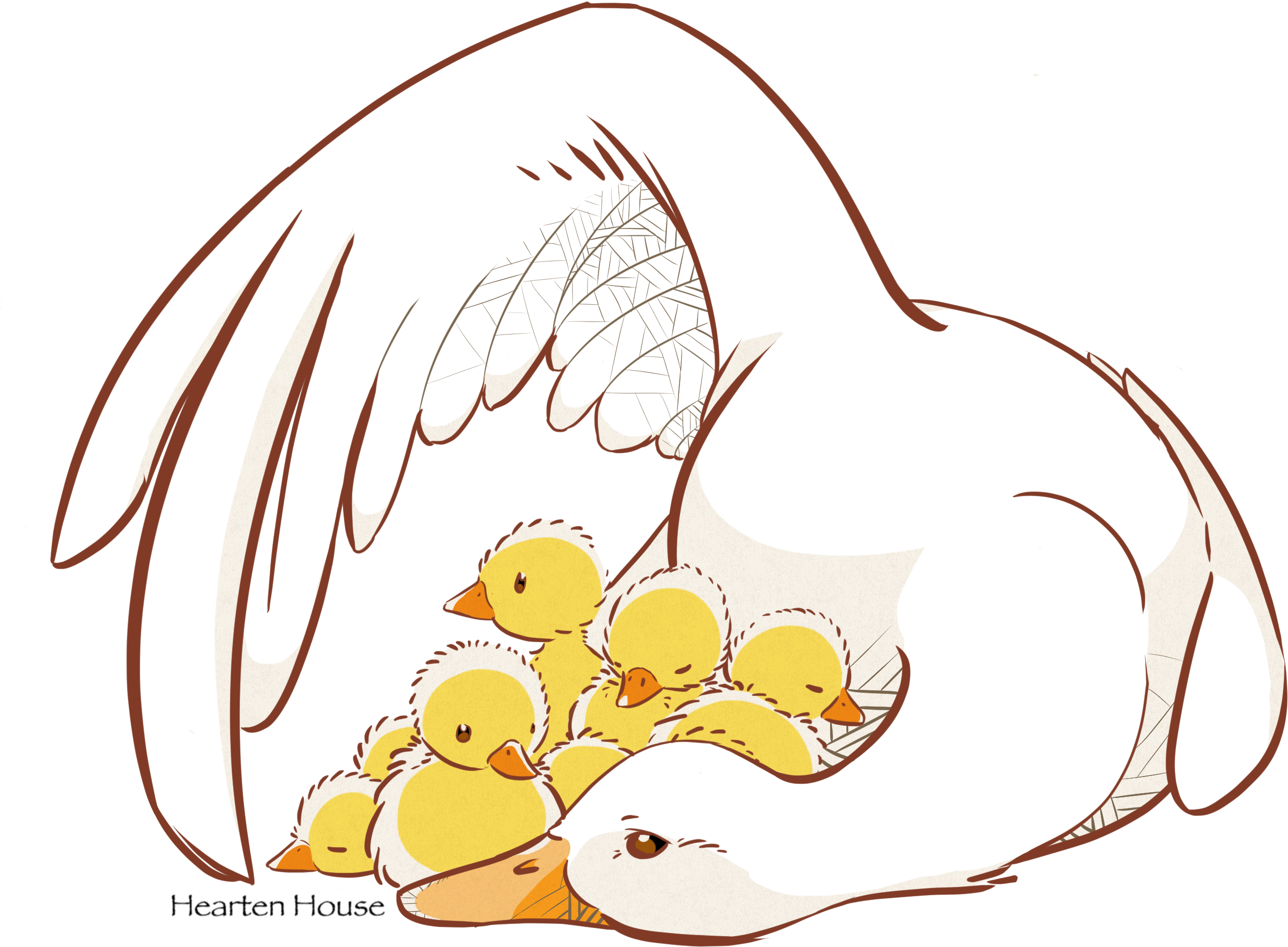 Encouraged In Heart, United In Love Clipart (2500x2500), Png Download