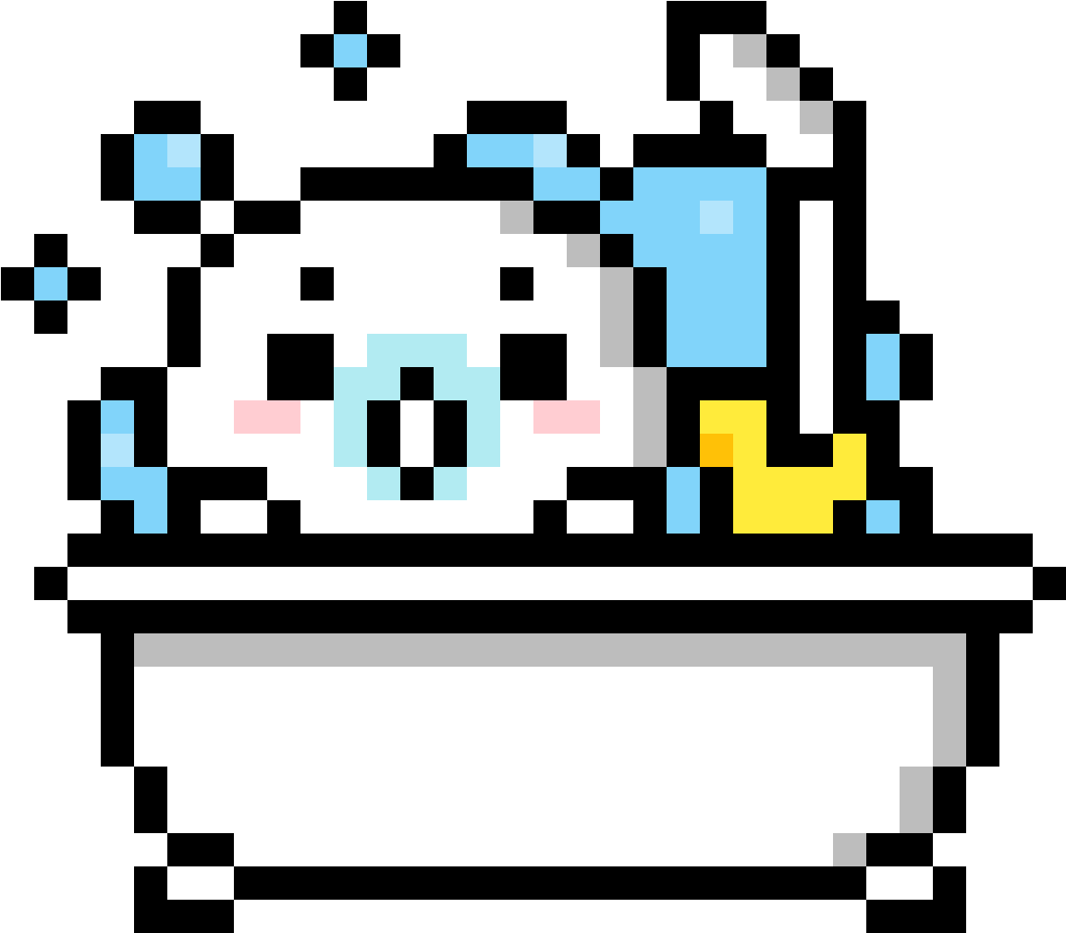 Seal Has Been Spotted Taking His Bubble Bath Clipart (1184x1073), Png Download