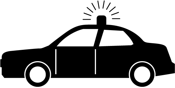 Police Vehicle Clipart (640x640), Png Download