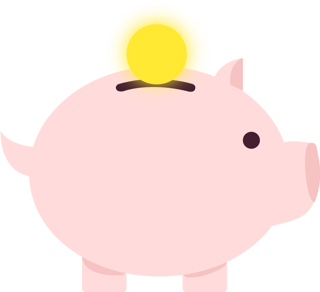 Solar Energy Saves You Money Clipart (1117x1049), Png Download