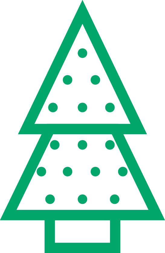 Free Online Christmas Tree Trees Plants Vector For Clipart (546x833), Png Download