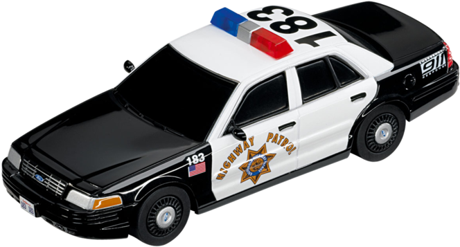 Toy Police Car 1 Clipart (800x639), Png Download