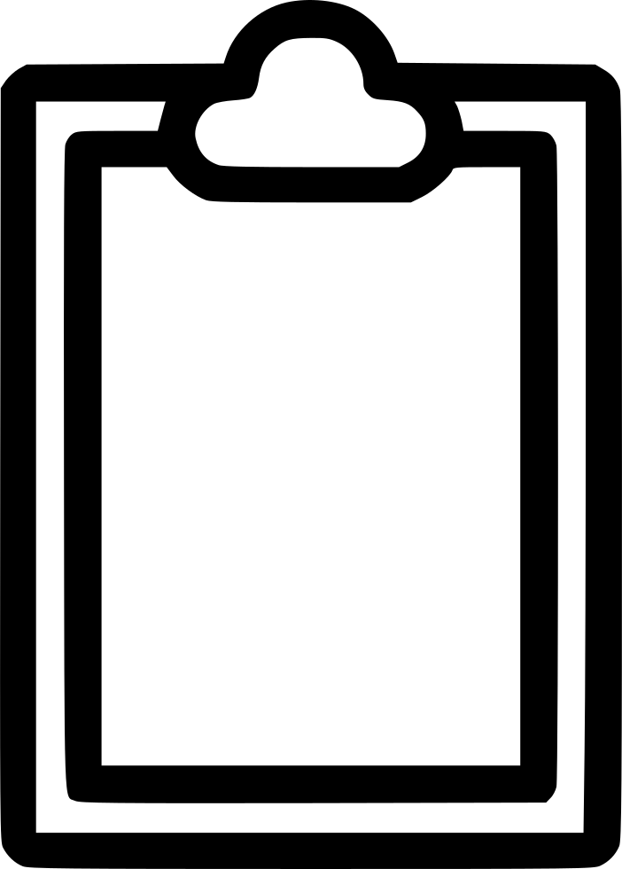 Clip Board Stamp Comments - Png Download (702x980), Png Download