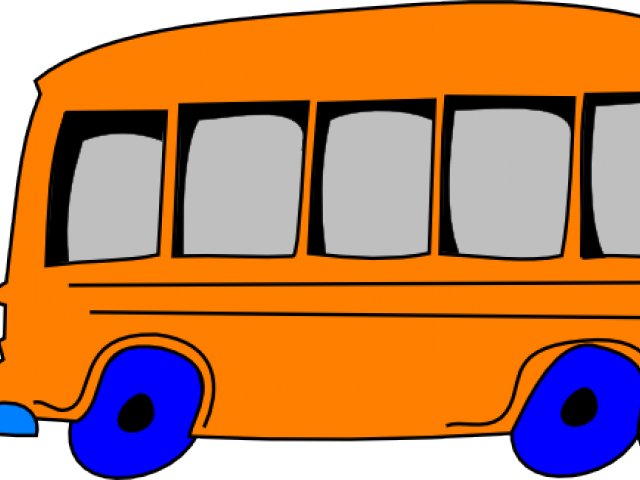 Bus Clipart Blue - Png Download (640x480), Png Download